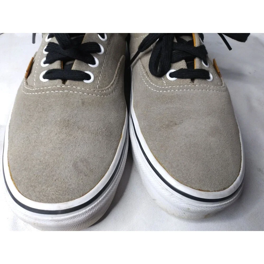 Vans  Era 59  Mens Size 10.5 Casual Shoes Sneakers Gray Olive Suede